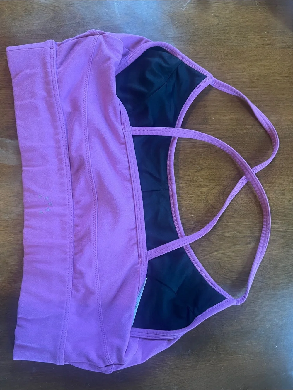 Varley Purple/maeve/pinkish Strappy Sports Bra - Picture 3 of 5